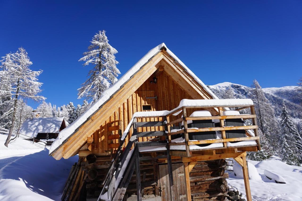 Turracher Hohe Bergheim Schmidt, Almhuetten Im Wald Appartments An Der Piste Alpine Huts In Forrest Appartments Near Slope מראה חיצוני תמונה
