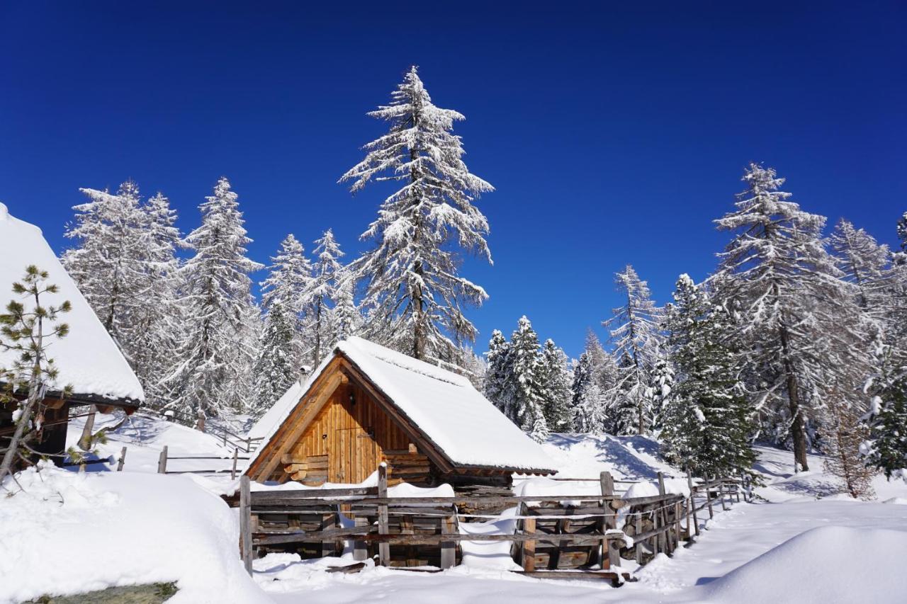 Turracher Hohe Bergheim Schmidt, Almhuetten Im Wald Appartments An Der Piste Alpine Huts In Forrest Appartments Near Slope מראה חיצוני תמונה